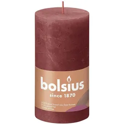 4x Bolsius, Kerzen, Stumpenkerze 'Rustiko Shine' (1 Stk.)