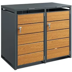 SoBuy, Gartenhaus + Gartenschrank, OGS64-N