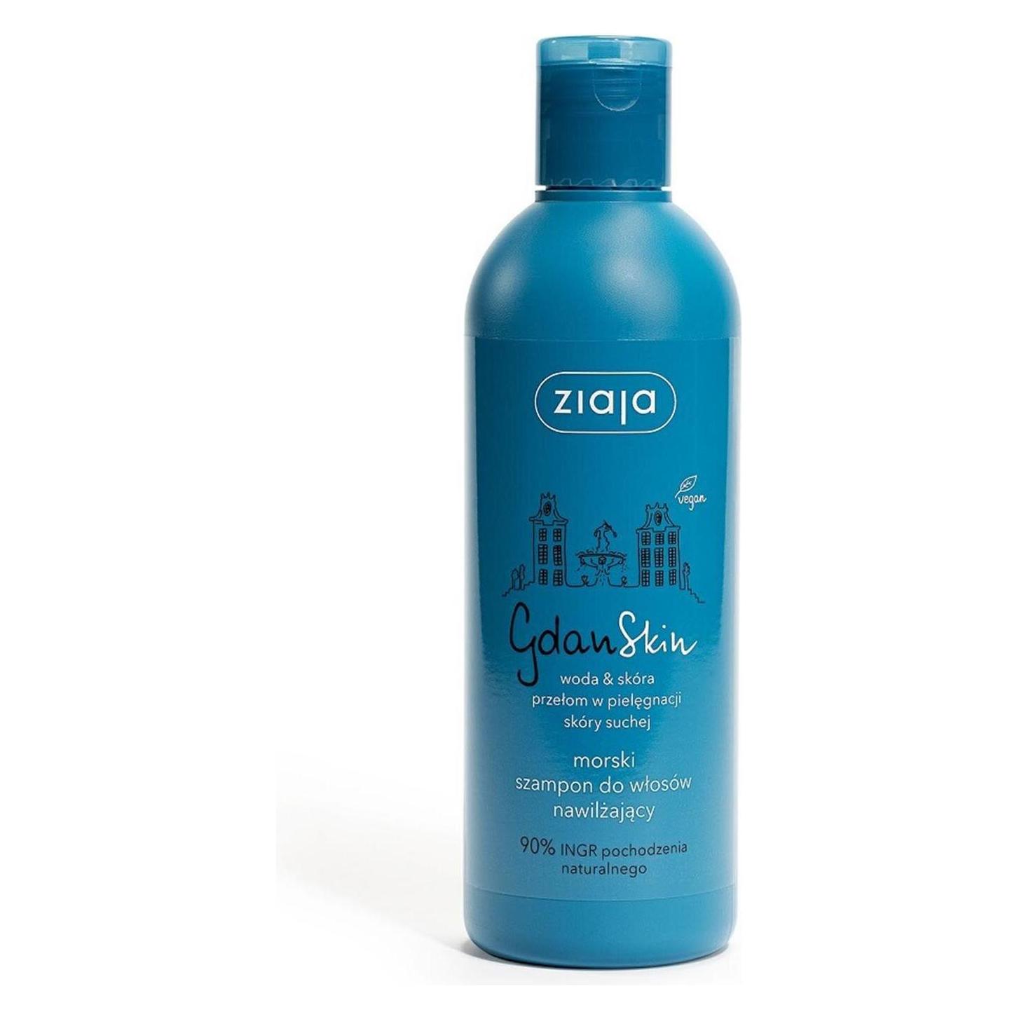 Ziaja Gdanskin Marine Moisturizing Shampoo For Hair 300Ml (Flüssiges Shampoo, 300 ml) (5901887042938)
