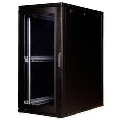 ROLINE 19-Zoll Serverschrank Pro 26 HE, 600x1000 BxT schwarz Plexiglas 26.21.0148