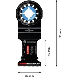 BOSCH Sägeblatt Tauchsägeblatt Metal AIZ32AIT Expert Starlock