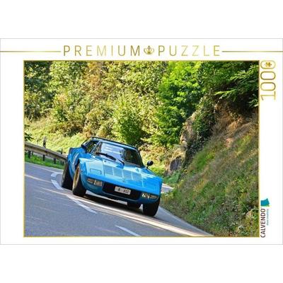CALVENDO Puzzle Lancia Stratos HF - 1976 | 1000 Teile Lege-Größe 64x48cm Foto-Puzzle für glückliche Stunden