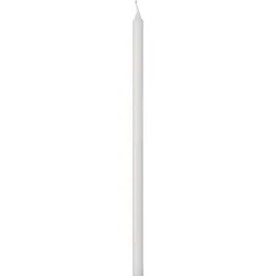 IB Laursen Dünne hohe Kerze 30 cm, Ø 1,3 cm, weiß