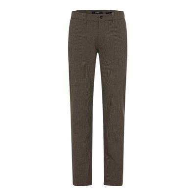 Chinohose EUREX BY BRAX "Style THILO", Herren, Gr. 28U, Unterbauchgrößen, braun, Web, 64% Viskose, 32% Polyester, 4% Elasthan, Hosen Chinohose