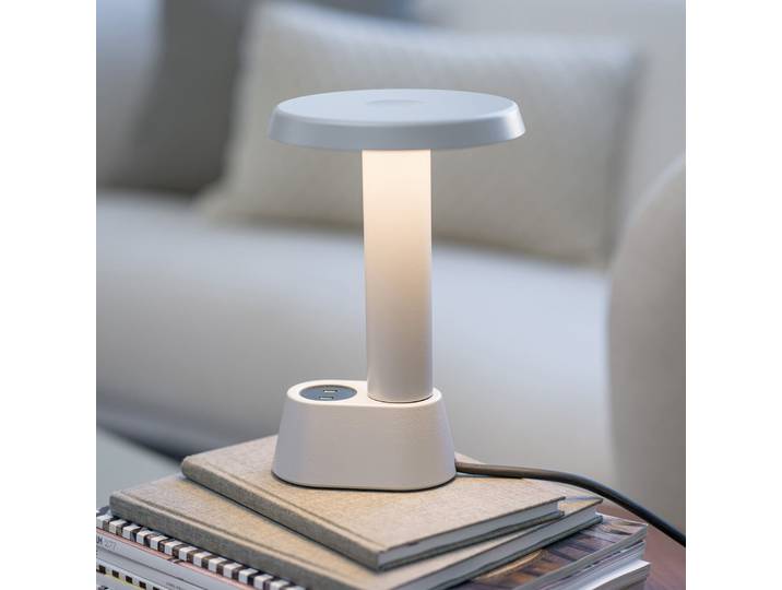 NOMAD LAMP 01 Tischlampe, aluminium 19 cm - Forming Function - Wohnzimmer - Design - Einflammig