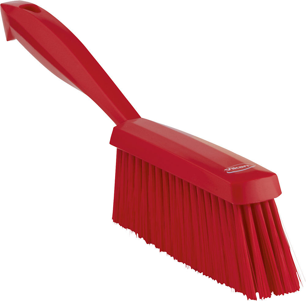 Handfeger, lebensmittelecht, weich, VE 15 Stk, rot Vikan