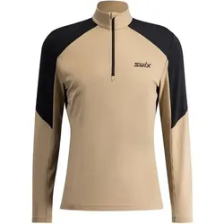 SWIX Midlayer Infinity Light Half Zip M, Größe L in Braun Braun