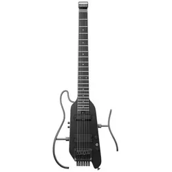 Donner Hush 1 Pro Guitar - Black (Knochen, Mahagoni), Gitarre, Schwarz
