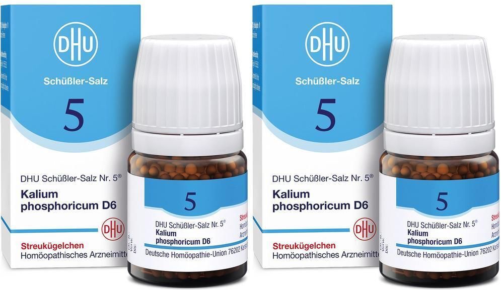DHU Biochemie Biochemie DHU 5 Kalium phosphoricum D 6 Globuli 2x 2x10 g