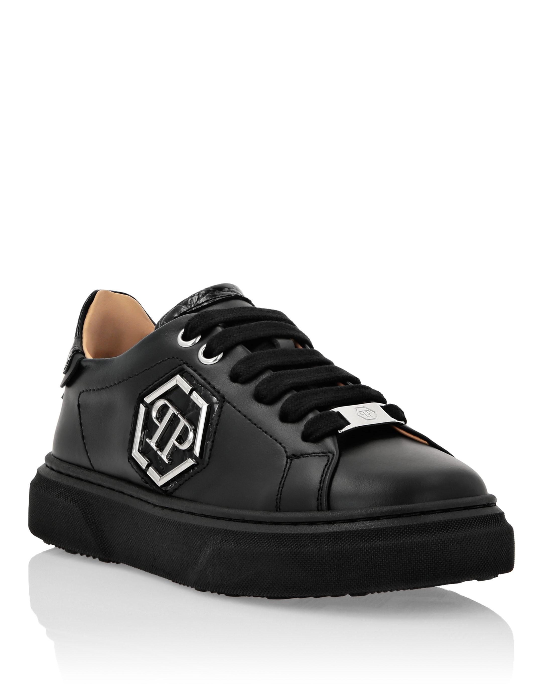 Philipp Plein Runner Sneaker Hexagon - Schwarz