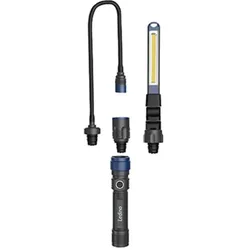 Ledino, Arbeitsleuchte, Akku-Inspektionsleuchte Mengede mobile Leuchte, Li-Ionen Akku 3,7 V / 2,2 Ah (280 lm)