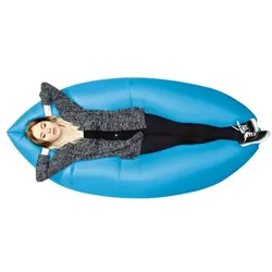 fatboy Aufblasbare Loungeliege »Lamzac The Original 2.0« blau, 200x90 cm
