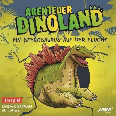 Ein Stegosaurus auf der Flucht - Linda Chapman,M. J. Misra, Audio, 4250783695726