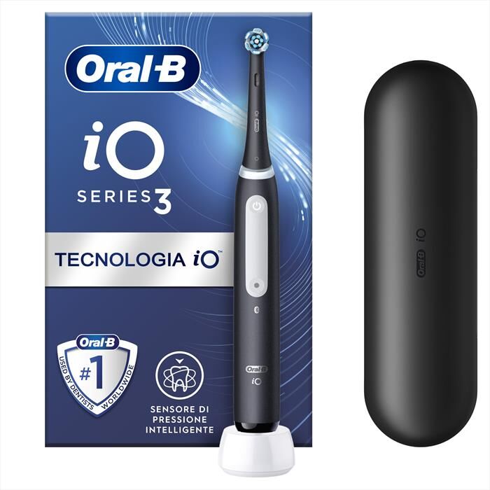 Oral-B Spazzolino Elettrico Io3 Stripped-nero
