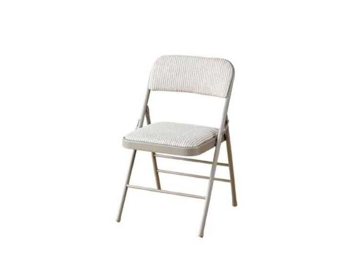 Zymjzbetic Esszimmerstühle aus Stoff Einfacher Hocker, Rückenlehne, Haushalt, klappbar, tragbar(Color 2)