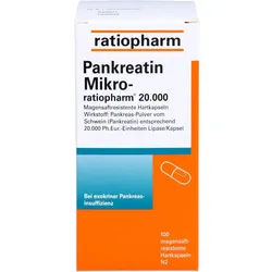 Pankreatin Mikro-Ratiopharm 20000 100 ST