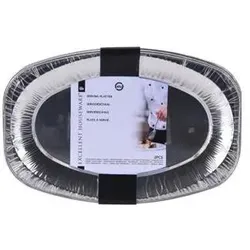 Kerbl, Tablett, Aluminium Set 2 Stück Serviertabletts 35x23,5cm