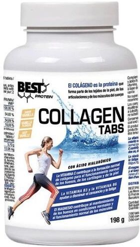 Best Protein Collagen Tabs 180 Comprimidos 1100 mg Vainilla