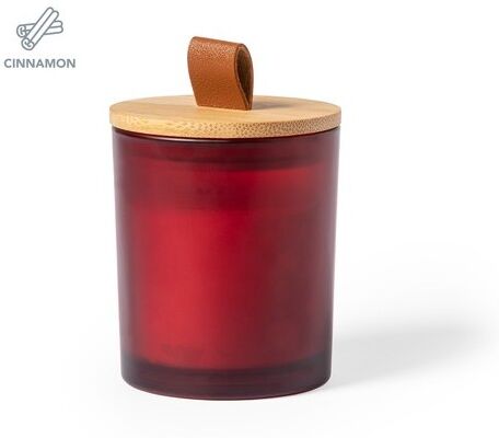 Bougie Aromatique Personnalisée pas cher - Lonka bambou verre vert