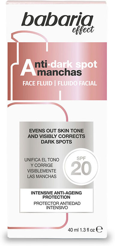 Babaria Fluide visage anti-taches brunes et imperfections SPF20 40 ml