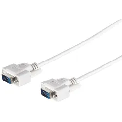 SUB-D Anschlußkabel 2x9-pol. Sub-D-Stecker 1,8m