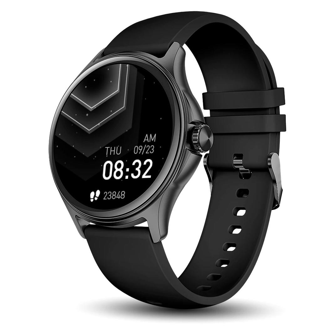 Niceboy Uhr Pixel 2 schwarz / Smartwatch / 1,38" IPS / IP67 / BT 5.3 (35.05 mm, ohne SIM) (watch-pixel-2-black)