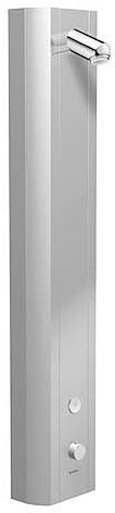 Schell Linus Vorwand-Duschpaneel 008230899 Thermostat, Desinfektion, Aerosolarm, Alu-eloxiert
