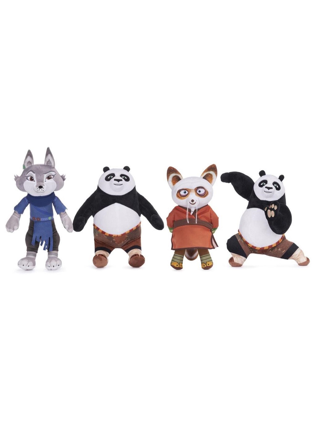 WHL Kong Fu Panda karakterer 28 cm - assorteret