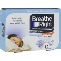 Breathe Right Besser Atmen Nasenpflaster Trans Nor 30 ST