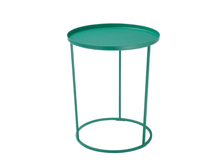 MEME DESIGN table basse COSTANCE PLATEAU (Sauge - Métal)