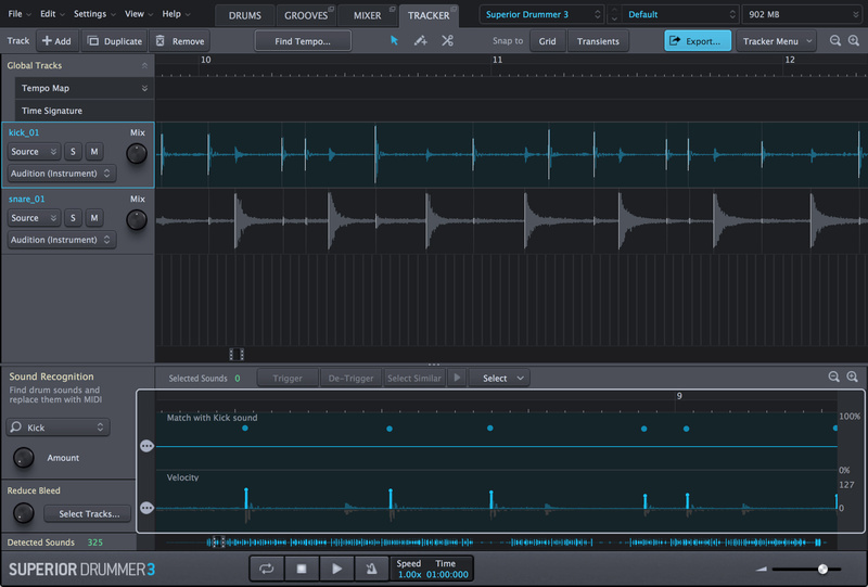 Toontrack Superior Drummer 3 Midi Edit.