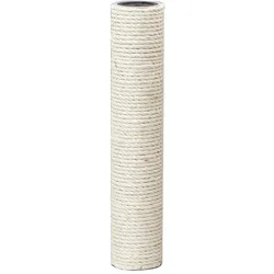 EBI Kratzstamm für Katzen aus Sisal m8 (40 cm, Beige), Katzenbaum