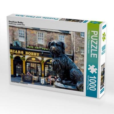 CALVENDO Puzzle Edinburgh: Greyfriars Bobby | 1000 Teile Lege-Größe 64x48cm Foto-Puzzle für glückliche Stunden