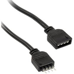 PC-Lüfter Verlängerungskabel [1x PC-Lüfter Buchse 4pol. - 1x PC-Lüfter Stecker 4pol.] 0.50 m Schwarz Kolink PGW-AC-KOL-042