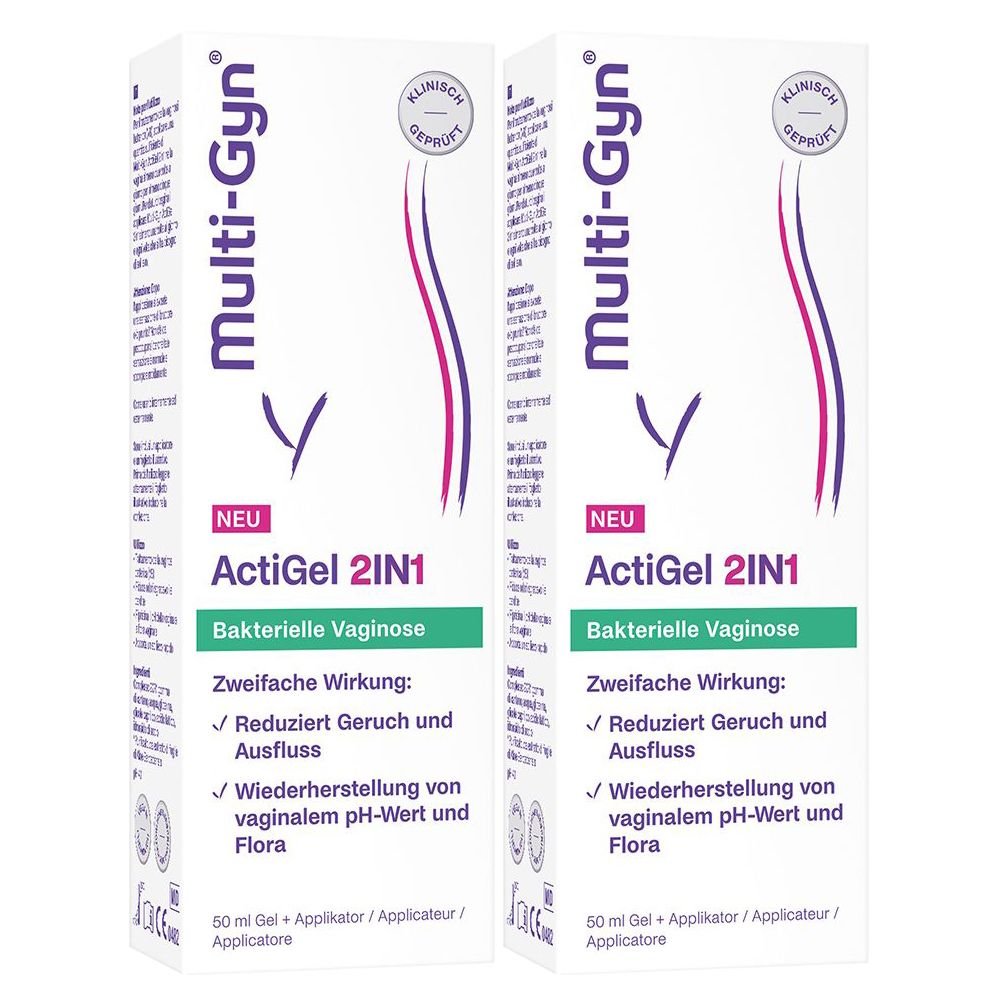 Multi-Gyn ActiGel 2in1 Doppelpack 2x50 ml Gel
