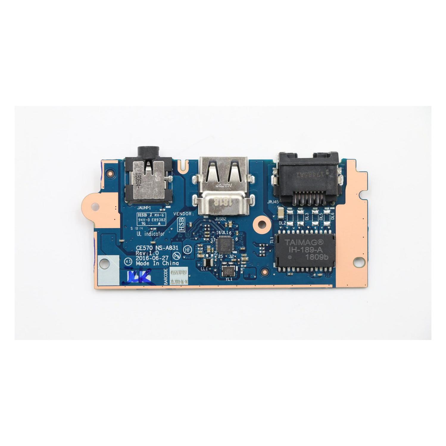 Lenovo CARDPOP I O Board(RJ45 USB Aud (01EP132)