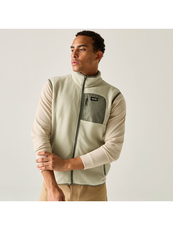 Regatta Fleeceweste "Frankie" in Creme - S