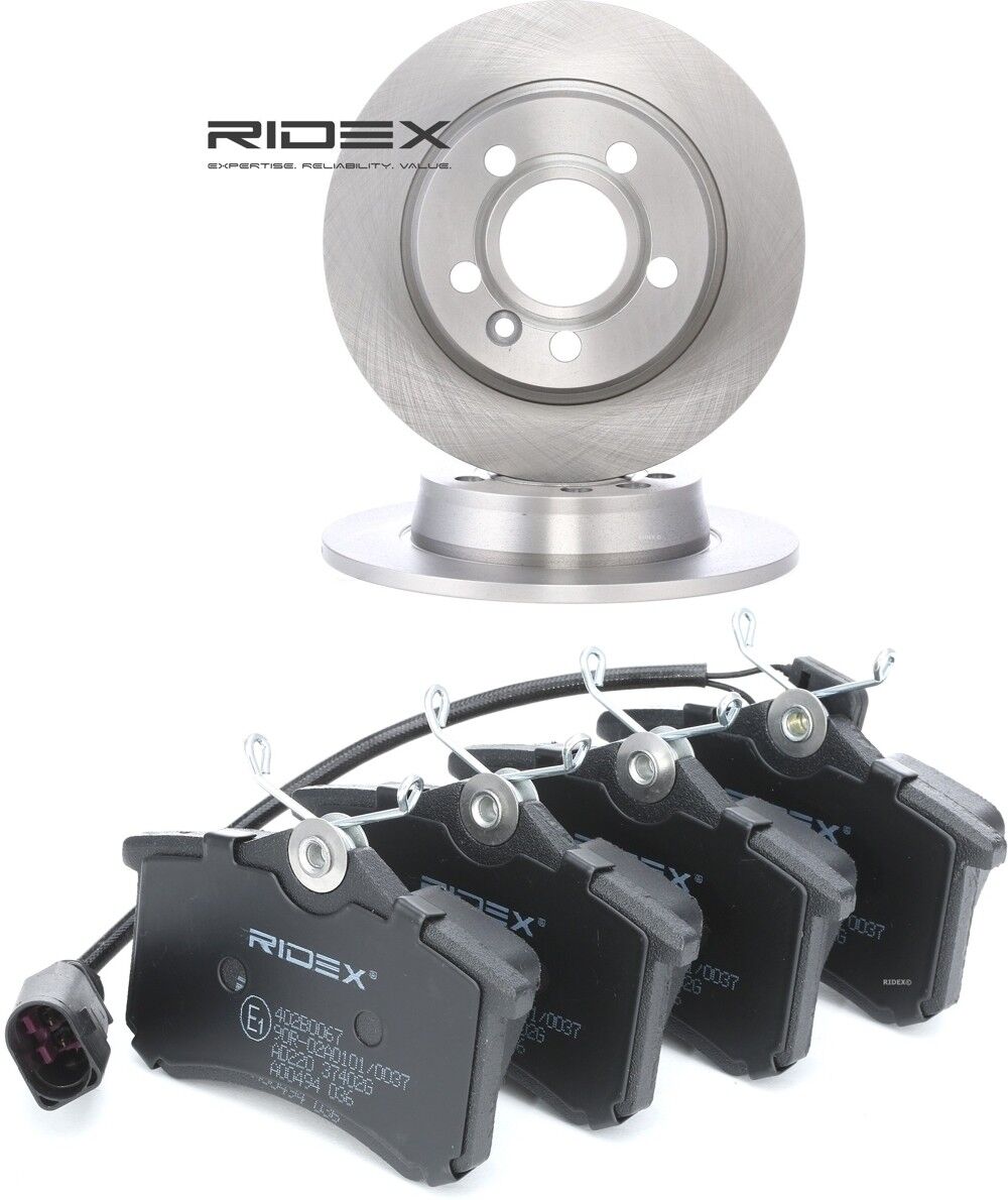 RIDEX 3405B0038 Brake discs and pads set