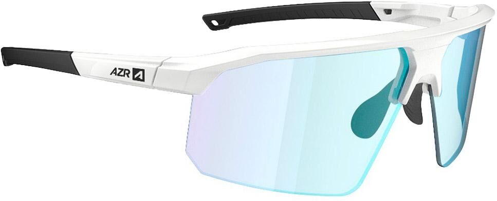 AZR  - Arrow Rx Blanche Vernie Photochromique Irisé Bleu - Lunettes de soleil