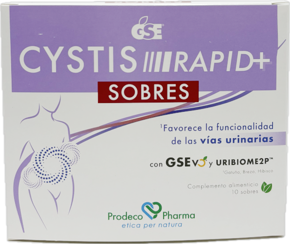 Gse Organic Supplements Cystis Rapid+ 10 Beutel 3,4 gr