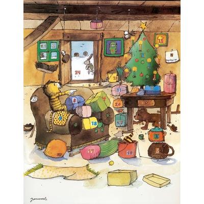 Janosch-Adventskalender Weihnachtszimmer