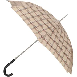 Doppler Stockschirm Carbonsteel Long Automatic beige karo - 94