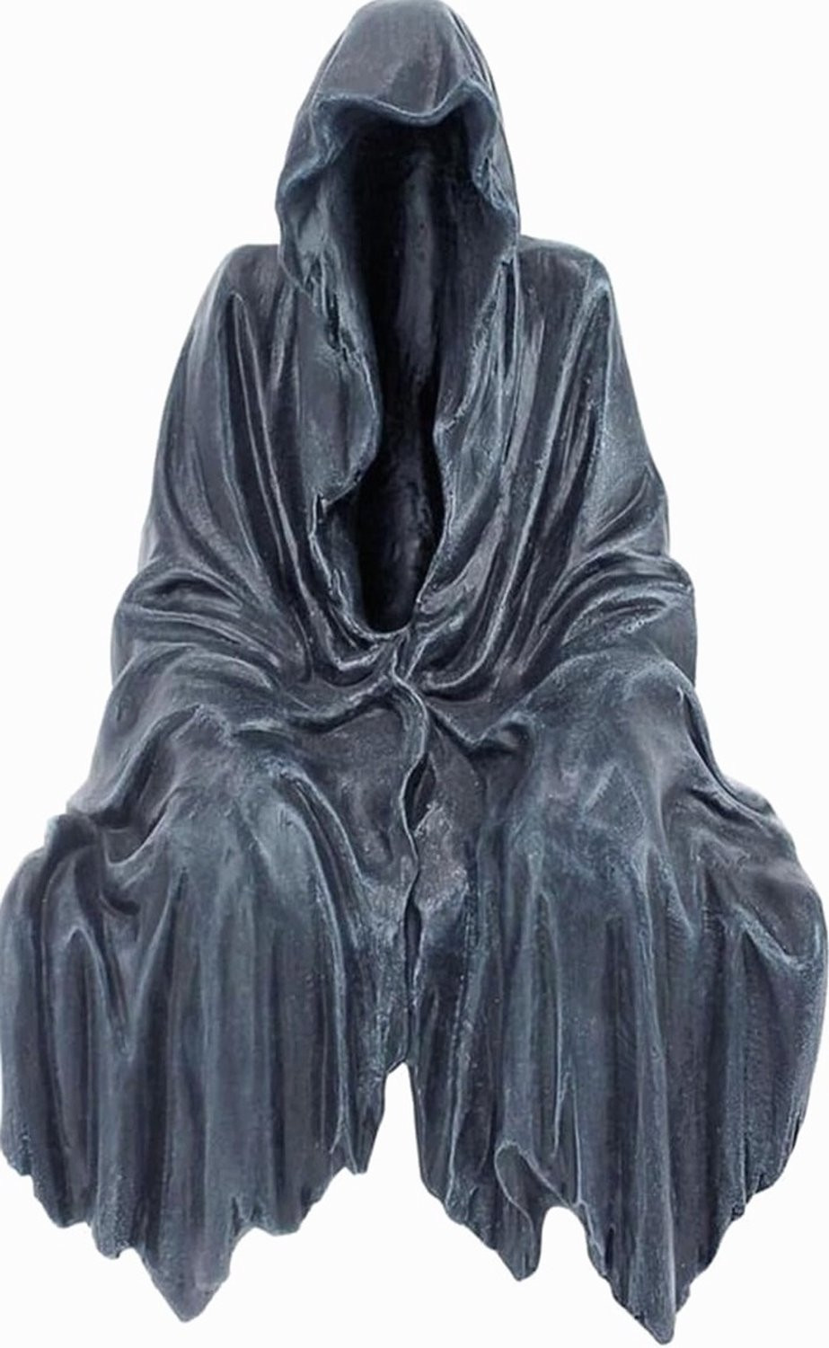 Zwart Grim Reaper Beeldje met Bloed voor Halloween Decoratie