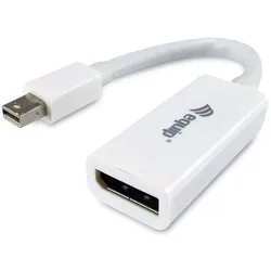 Equip Mini DisplayPort auf DisplayPort - Video Adapter | Weiß - Neu