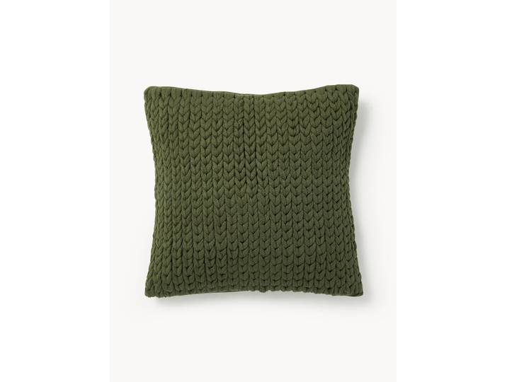 Housse de coussin tricotée Adyna