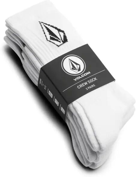 Volcom Full Stone Socks 3 Stk. (Weiß - 40-46)