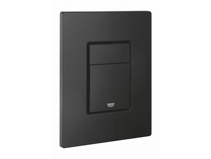 Even Plaque de commande double touche, Technologie anti-empreintes, Noir mat (38966KF0)