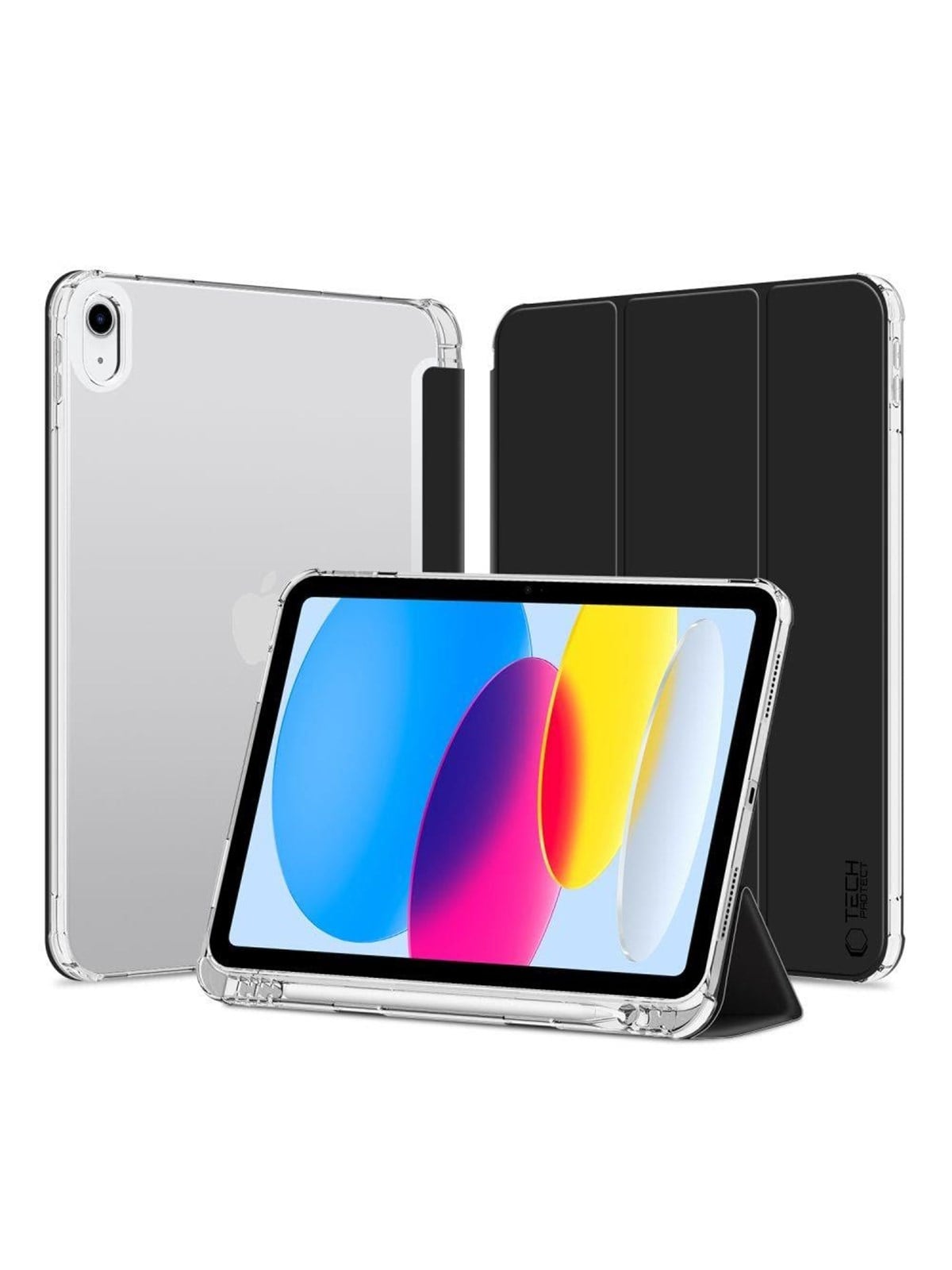 Tech-Protect SC Pen Hybrid Case for iPad 10.9" 2022 - Black