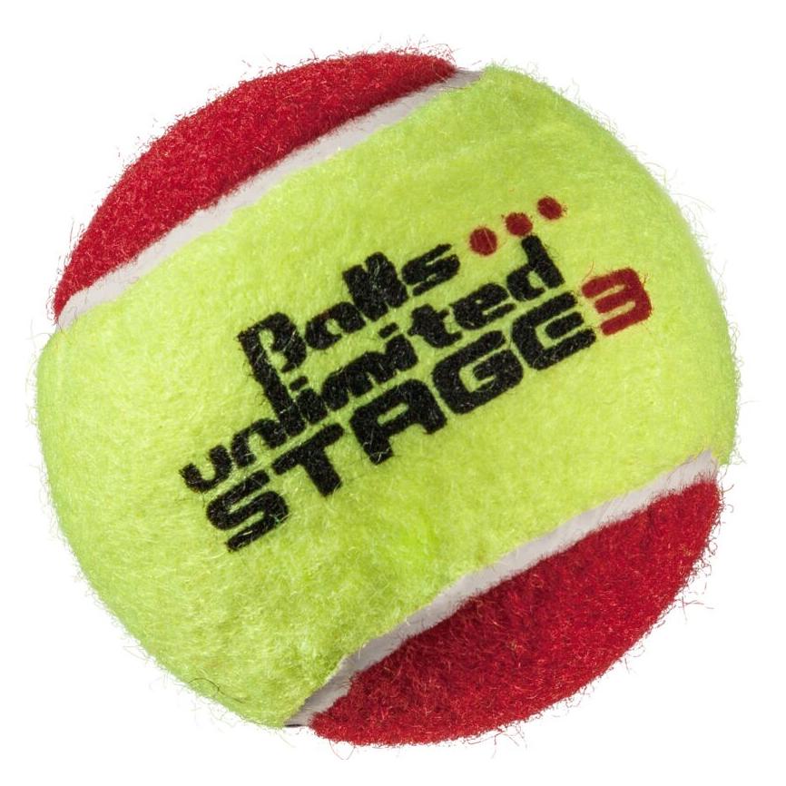 Balls Unlimited Methodik-Tennisball, 12er-Set (Stage 3)