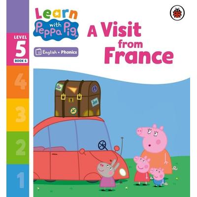 Learn with Peppa Phonics Level 5 Book 6 - A Visit from France (Phonics Reader), Taschenbuch von Peppa Pig, Vermilion, 978-0-241-57711-0